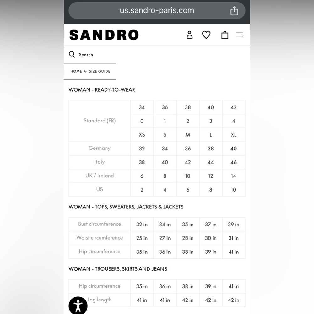 SANDRO Amy Ruffled Miniskirt Size 3 NEW - Picture 7 of 13